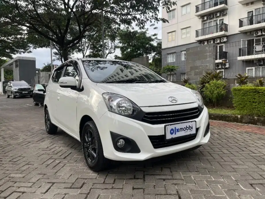 TDP 6,JT, TERMURAH Daihatsu Ayla 1.0 X ADS Bensin-AT Putih 2023