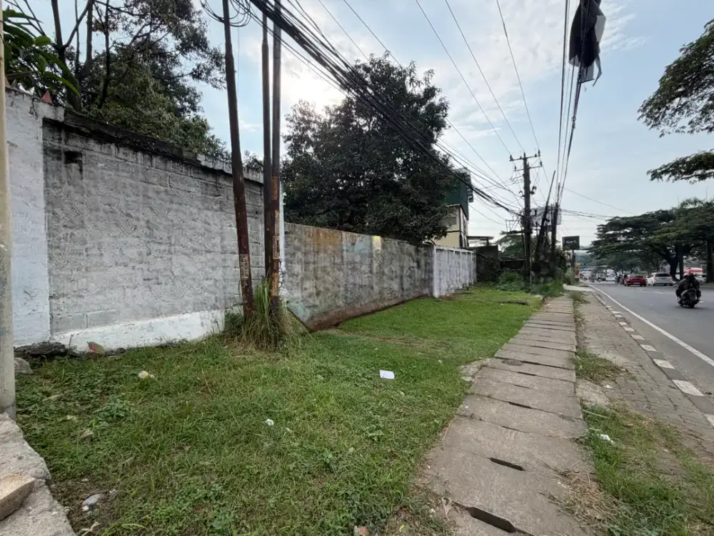 Di Jual Tanah komersial strategis Pinggir Jalan Raya di Cibubur, Bekasi