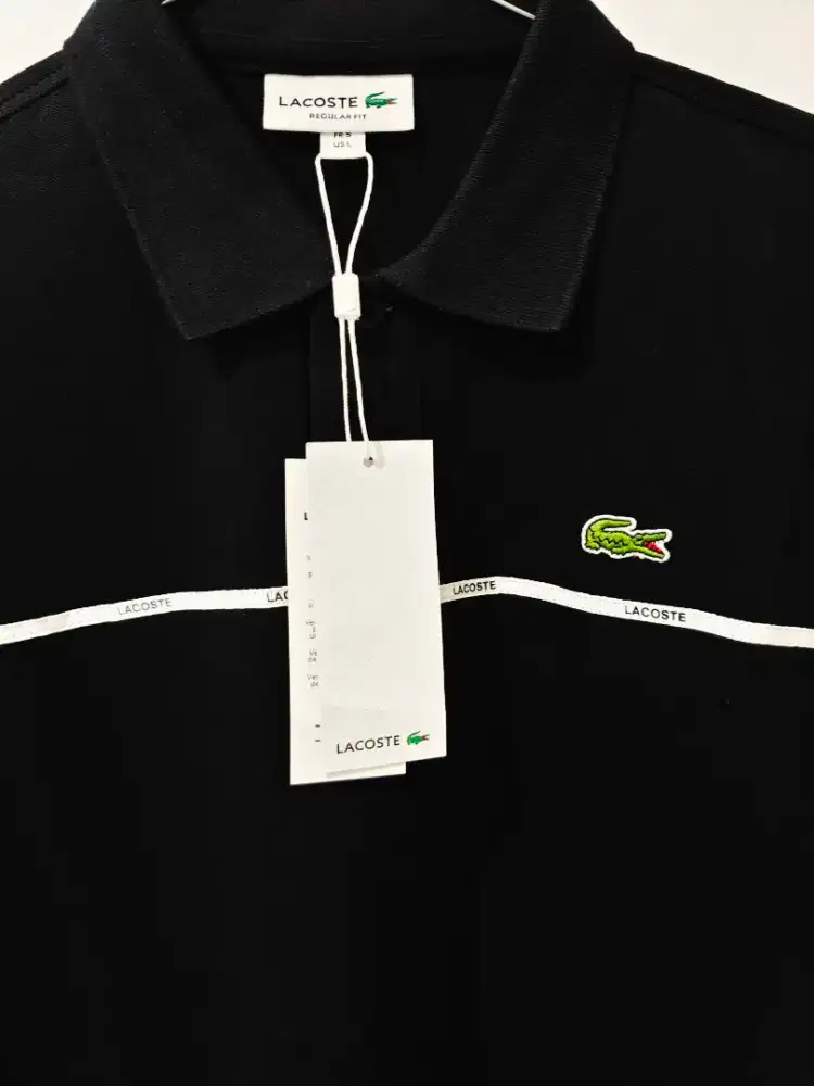LACOSTE Regular Fit T-shirt Black aize L