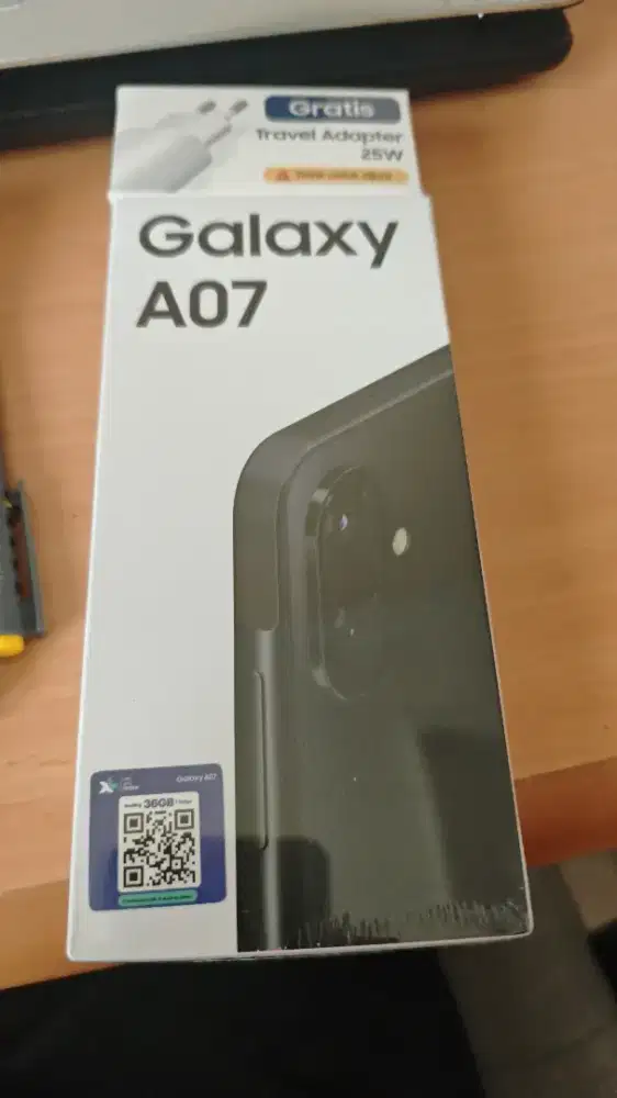 Di jual hp Samsung A07 8/256 Hitam