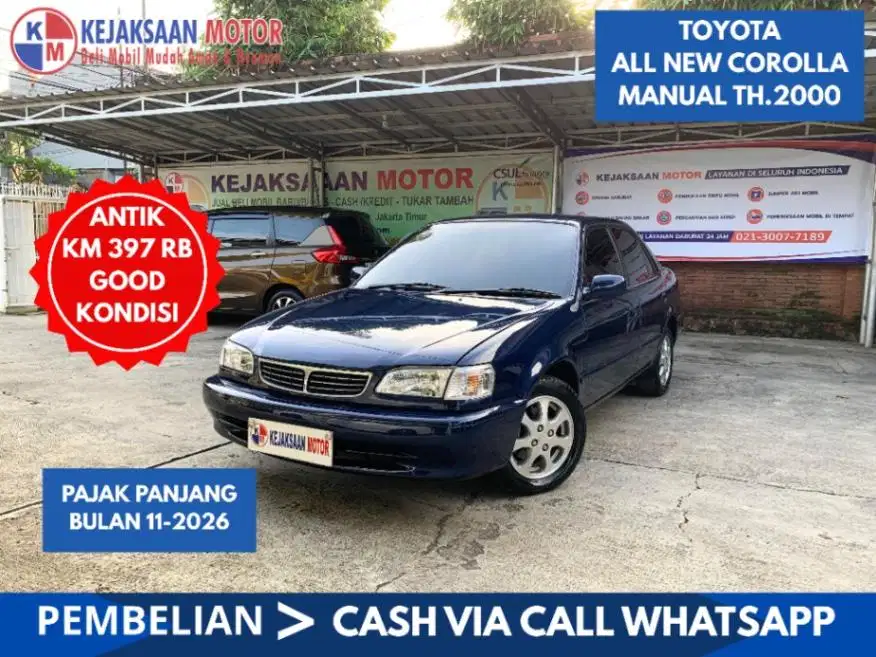 Toyota ALL New Corolla Manual Th.2000