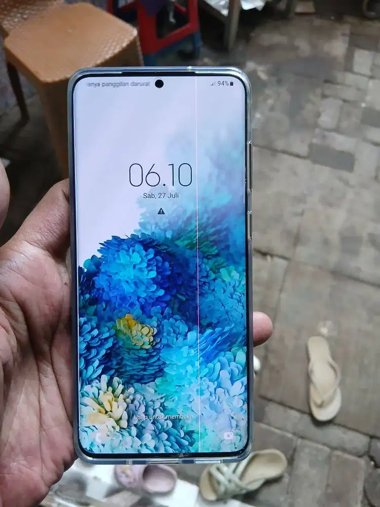 jual samsung s20 plus 8/128 minus backdoor & lcd