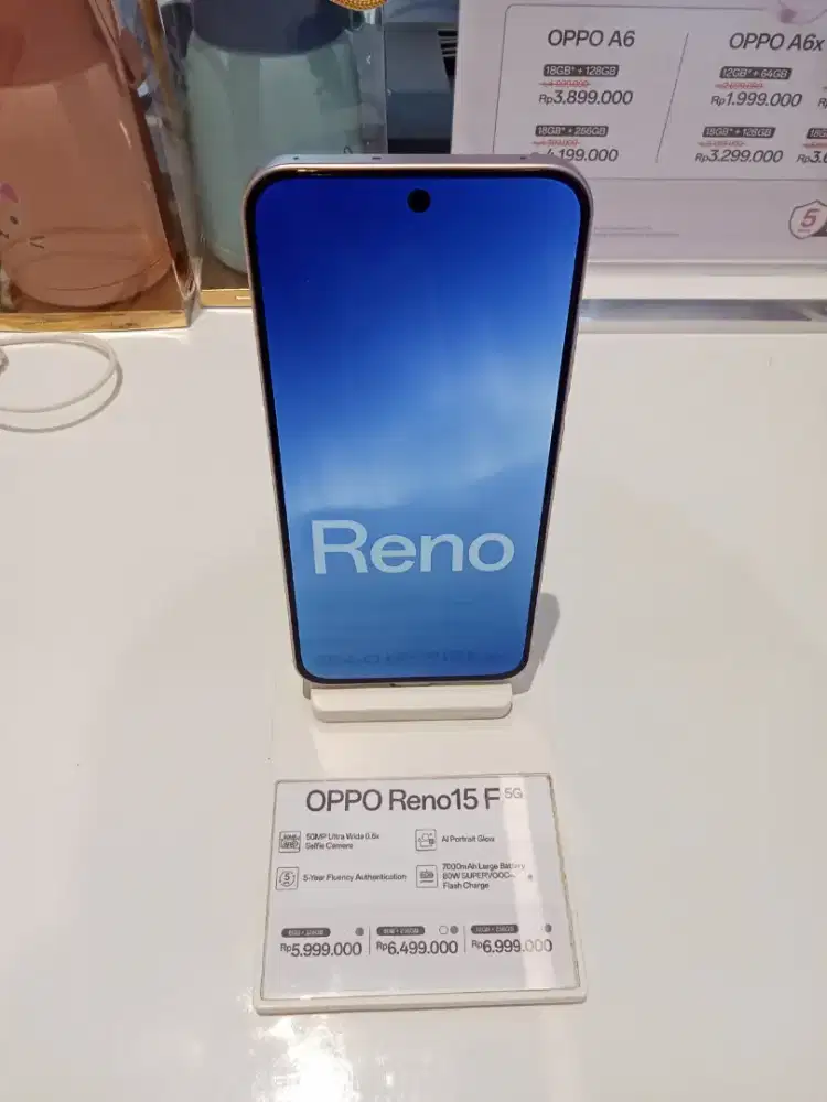 Oppo Reno 15F bisa cash dan cicilan bunga 0%