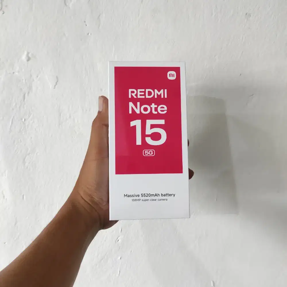 [ Fast respon WA ] Redmi Note 15 5G 12/512 Garansi resmi 15bln