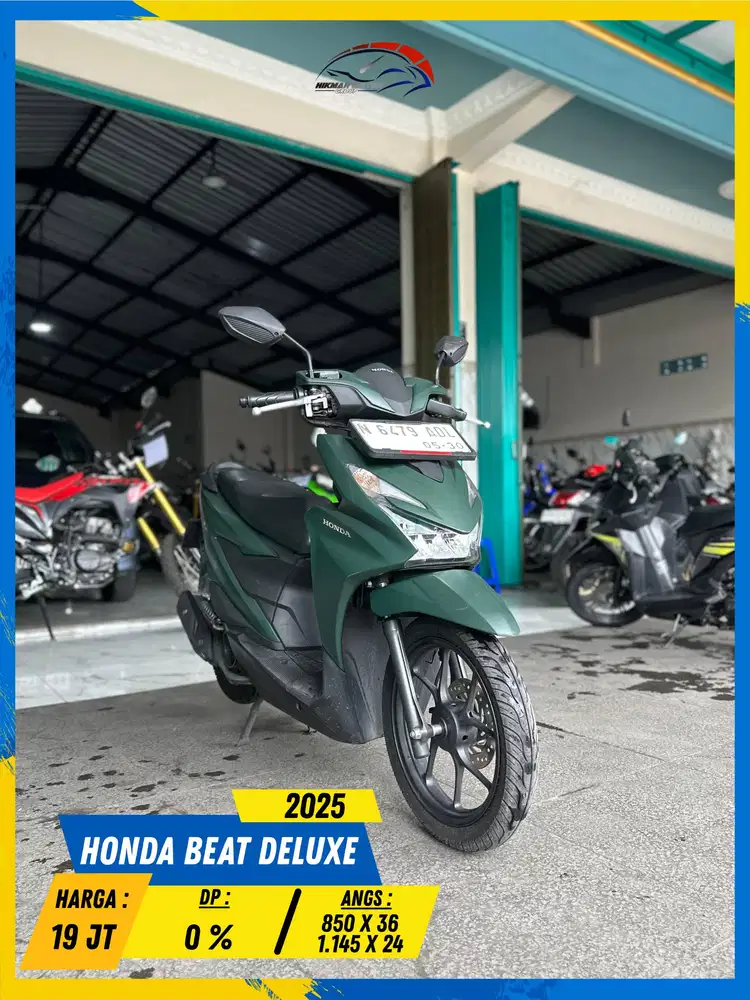 HONDA BEAT DELUXE 2025 NEGO GAS POLL MAZEHH HIKMAH MOTOR KEPUH