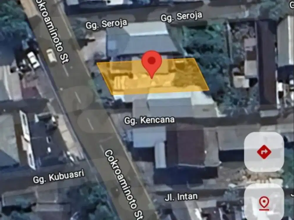Dijual Tanah Premium Lokasi di Jl. Utama Cokroaminoto, Denpasar.