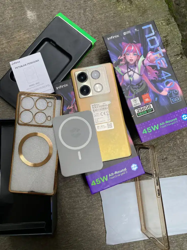 Infinix Note 40 Pro 5G 16/256 Stabil OIS