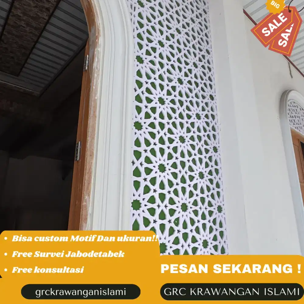 Cara Membuat Krawangan GRC Berkualitas untuk Dinding dan Ornamen