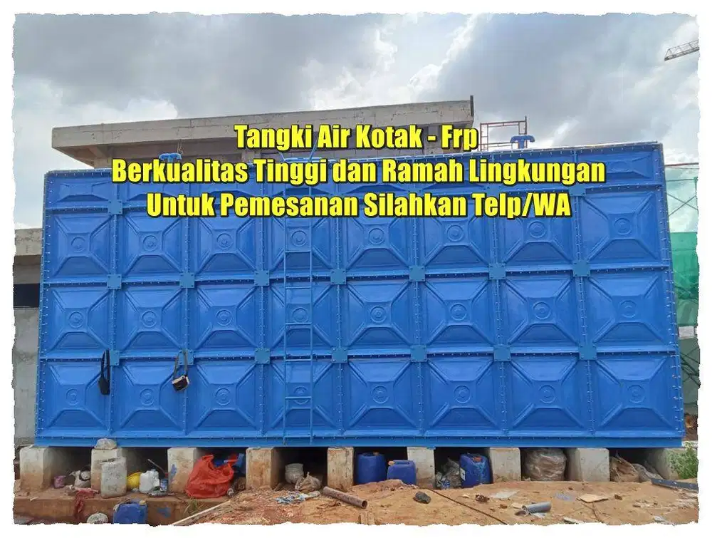 TANGKI PANEL FRP - PANEL FRP - PANEL TANK - GROUND TANK - TANGKI PANEL