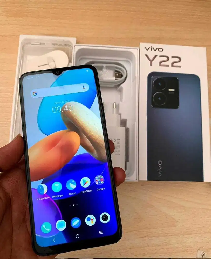VIVO Y22 RAM 8/128 GB (FULLSET ORIGINAL)