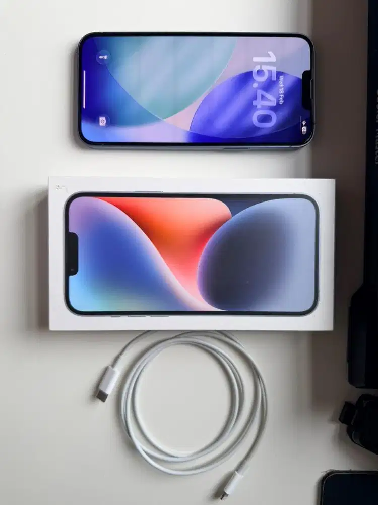 Iphone 14 Plus 128GB fullset ex Digimap super mulus