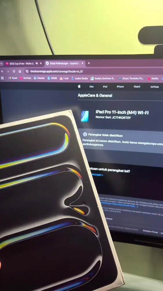 Ipad Pro M4 256GB 11 Inch wifi Inter BNOB