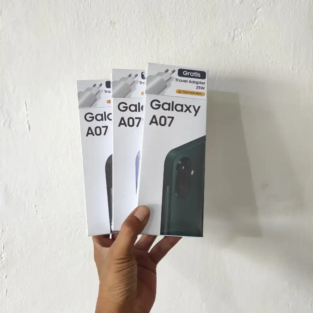 [ Fast respon WA ] Samsung Galaxy A07 4/128 Garansi resmi 1thn