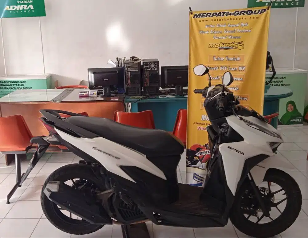 HONDA VARIO 125 ISS TH 2021 KREDIT MOTOR MURAH MERPATI MOKASE
