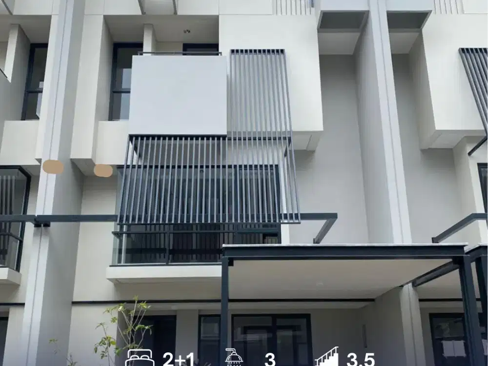 Concept Split Level 3,5 Floor Custer Tabebuya BSD City Furnished