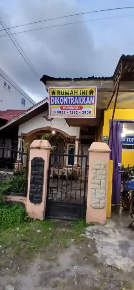 Disewakan Rumah 1 Lantai, Lokasi Strategis di Padang, Sumatra Barat