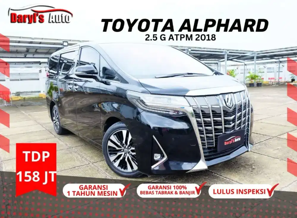 Toyota Alphard G ATPM New Model 2018