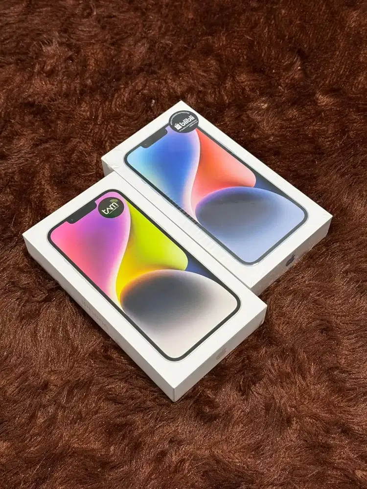 NEW iPhone 14 128GB Resmi iBox Baru Garansi 1 Tahun