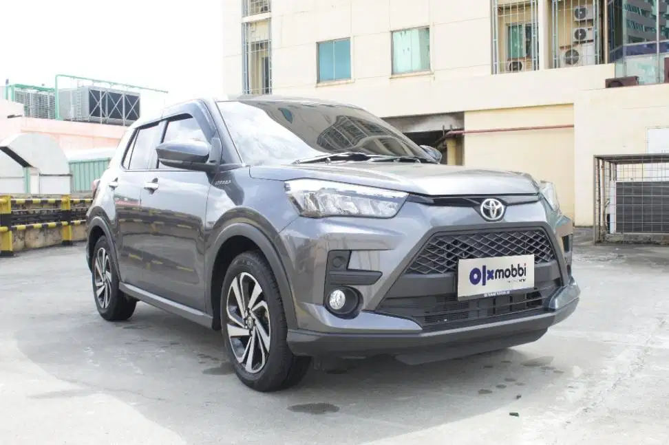 TDP 9,JT, Garansi Mesin 1th Toyota Raize 1.0 G One Tone-MT Abu 2022