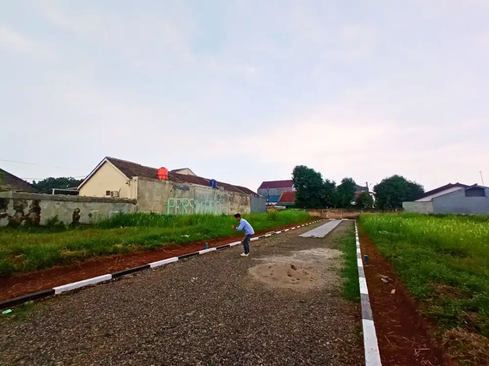 Tanah Murah Dekat Stasiun Cilebut, SHM Siap Balik Nama
