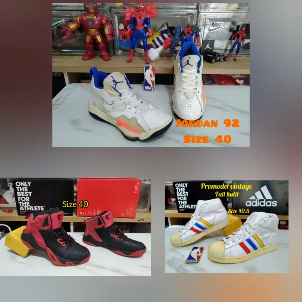 Sepatu Basket Jordan Adidas