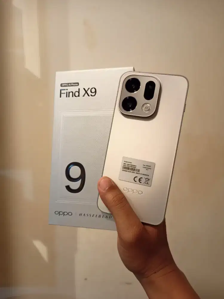 Jual Oppo Find X9 12/256Gb Second Mulus Fullset Garansi Aktif Panjang