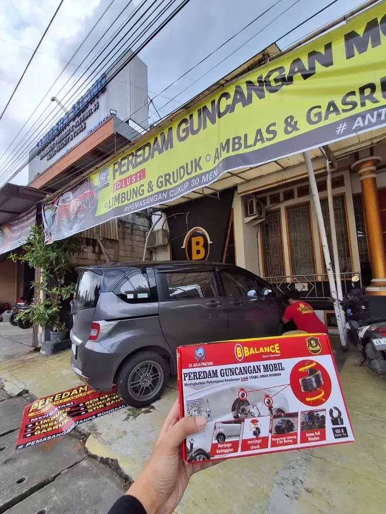 Mobil NYAMAN Tanpa GUNCANGAN, STABIL Maksimal dg BALANCE Peredam Shock