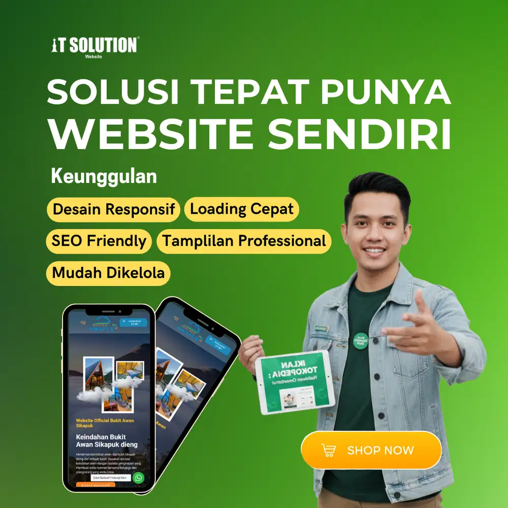 Solusi Tepat Punya Website Sendiri | Jasa Pembuatan Website Profesiona
