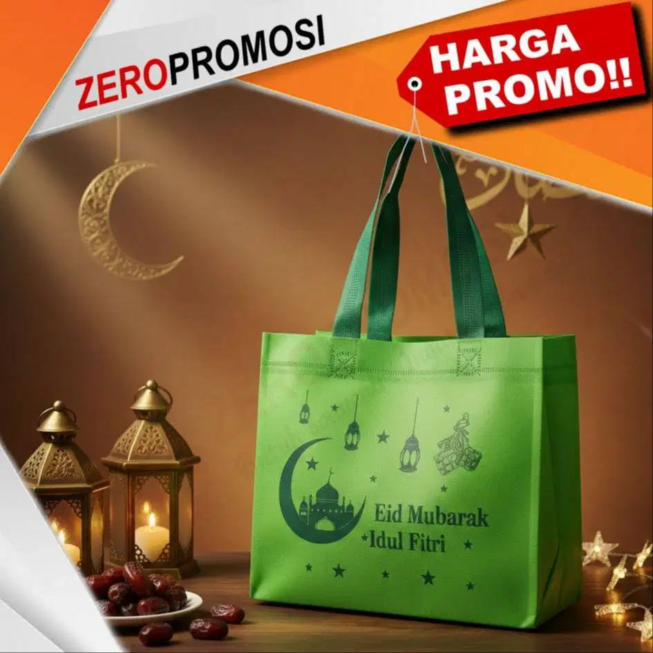Tas Spunbond Parcel Lebaran Idul Fitri Model Box