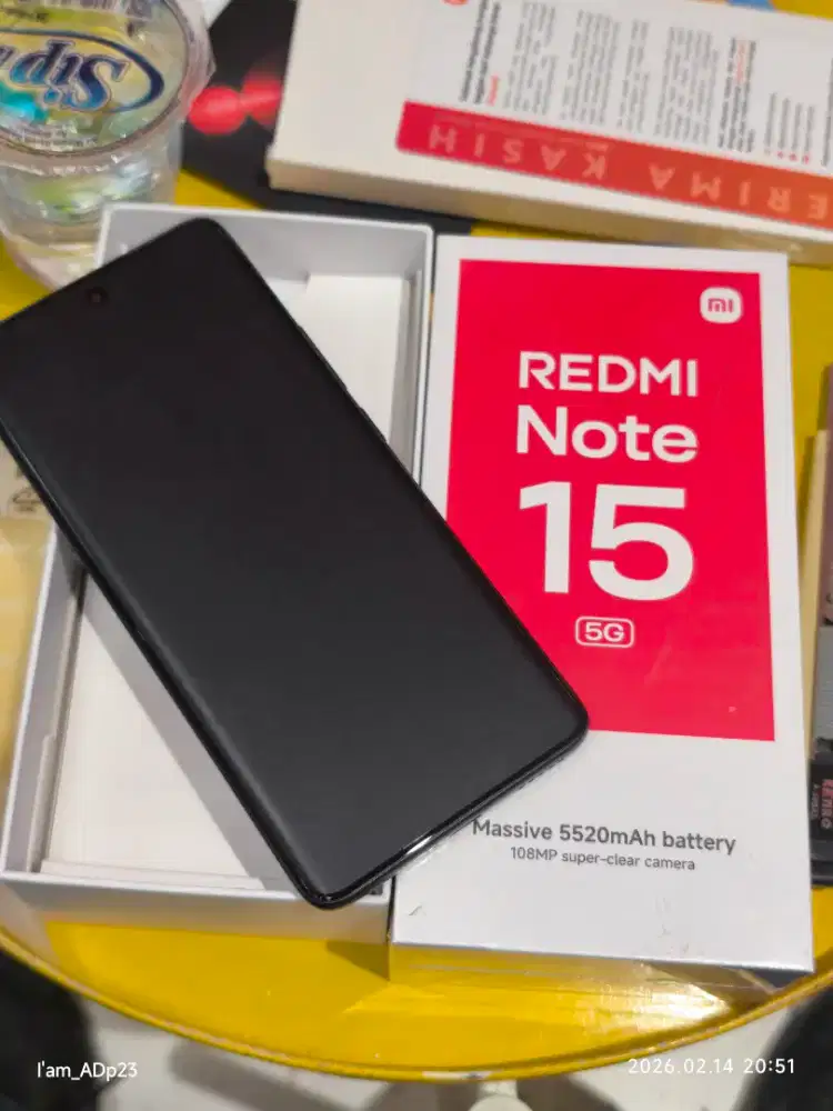 New product Redmi note 15 5G Bergaransi resmi