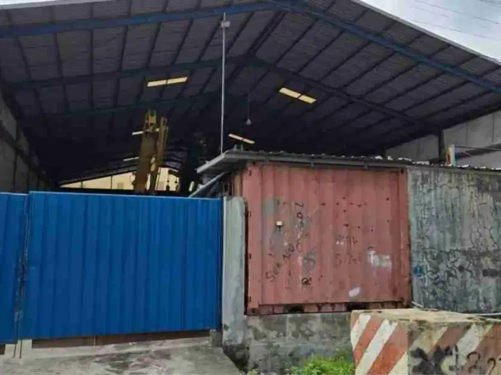 Jual Gudang ex garasi alat berat di Pergudangan bumi maspion romokalisari