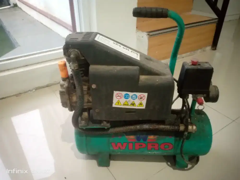 Dijual mesin kompresor 3/4HP metk Wipro type Gemini 75