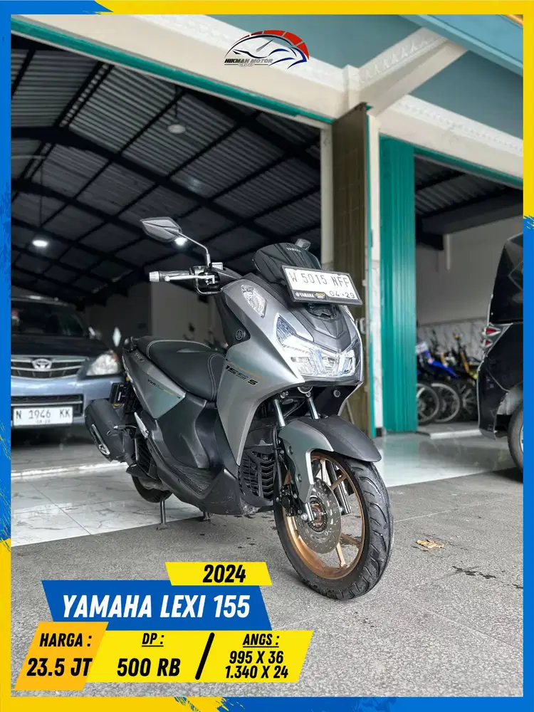YAMAHA LEXI 155 2024 LIKE NEW MASZEHH HIKMAH MOTOR KEPUH