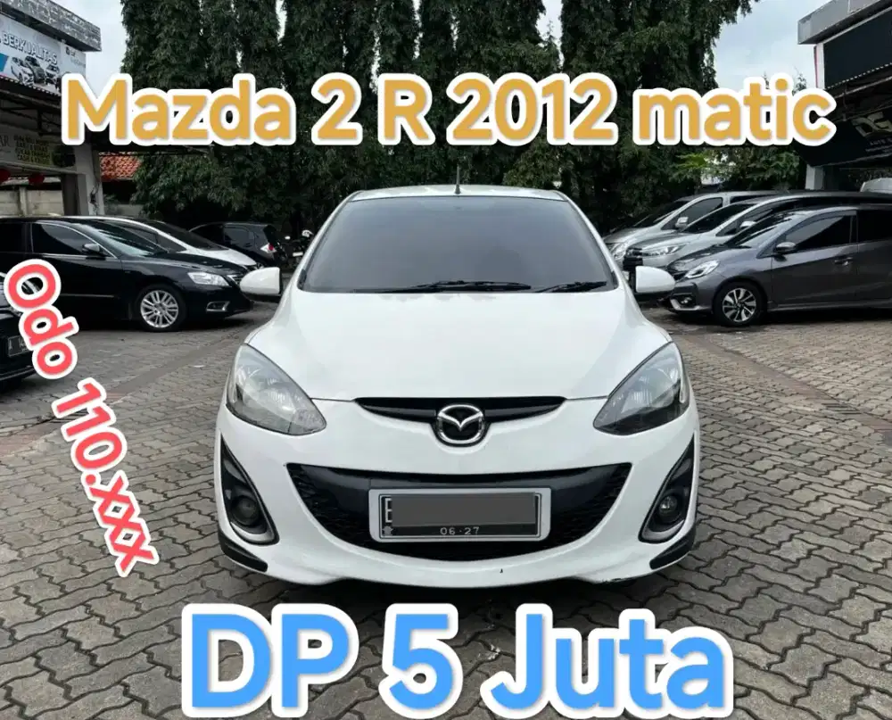 5JT MAZDA 2 R HB AT 2012 WHITE EDITION RARE !!