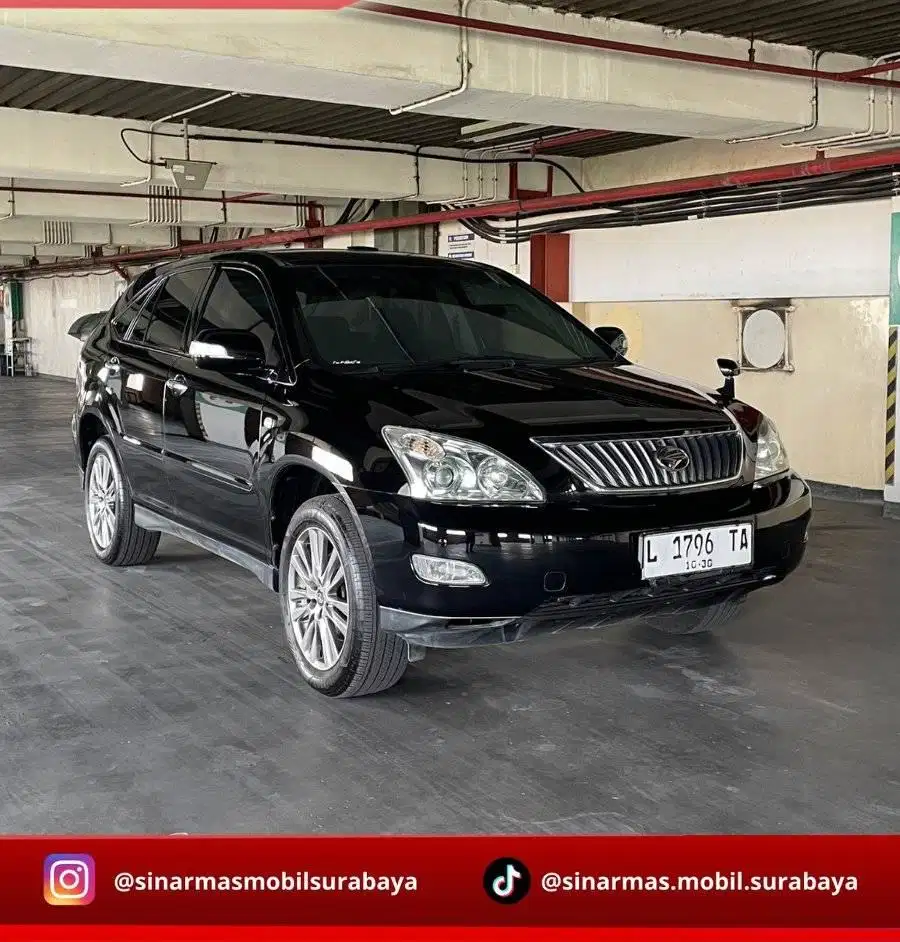 harrier 2010 L premium sangat istimewa terawat