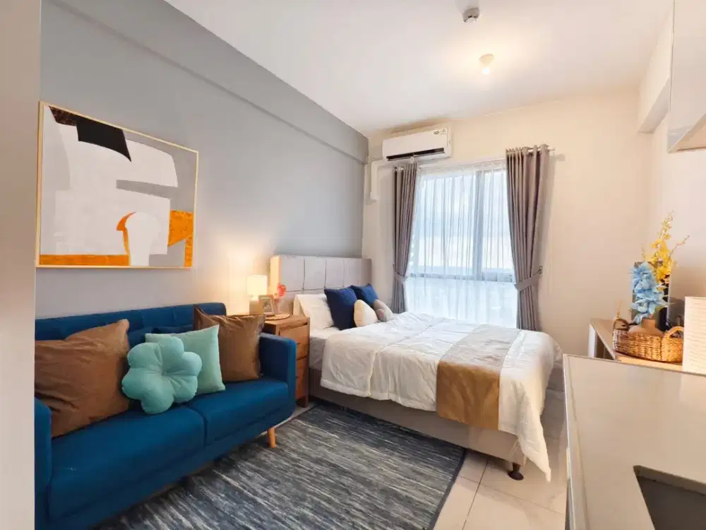 JUAL APARTEMEN SKY HOUSE ALAM SUTERA STUDIO FULL FURNISHED DEKAT BINUS