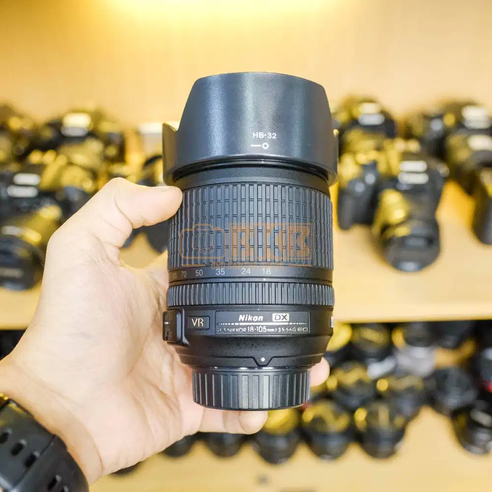 Lensa Nikon AFS 18-105mm VR No Box Mulus