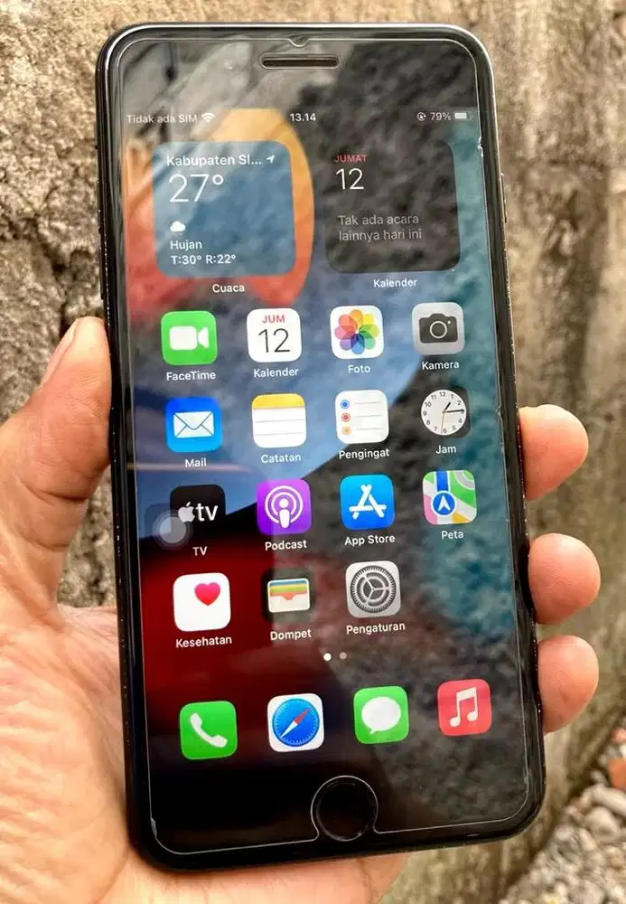 Dijual iphone 7 plus 128gb inter allop BU