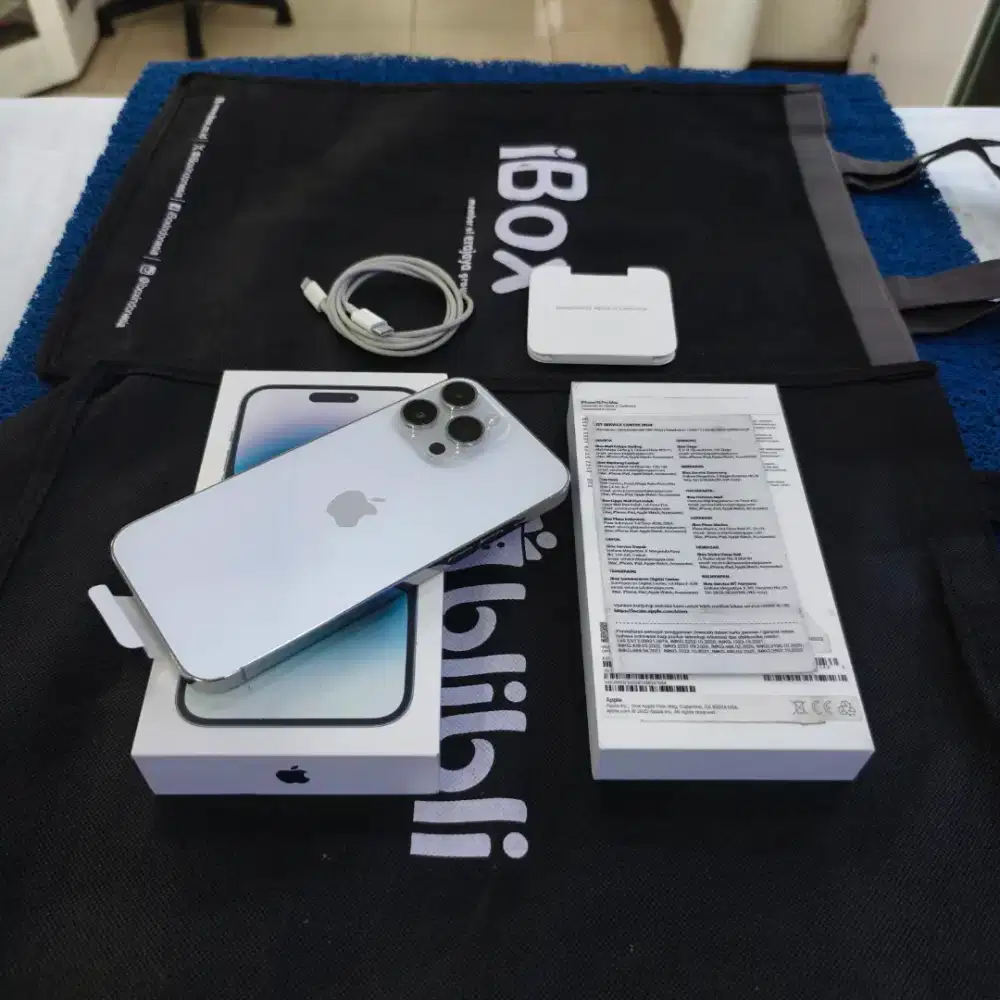 Iphone 14 Pro Max 512GB 98% Muluss terawat BH 86% Ex Grs resmi blibli