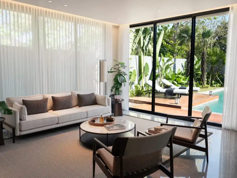 VILLA EKSKLUSIF DI LINGKUNGAN JIMBARAN YANG TENANG