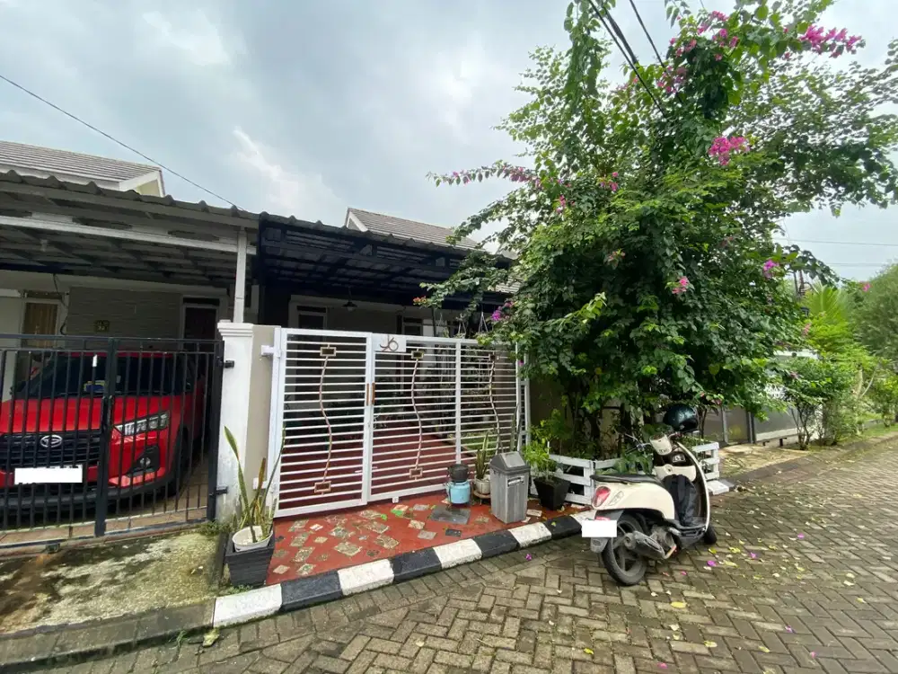 Rumah Hadap Utara 4 Menit ke RSUD Cileungsi Dibantu KPR J-40878