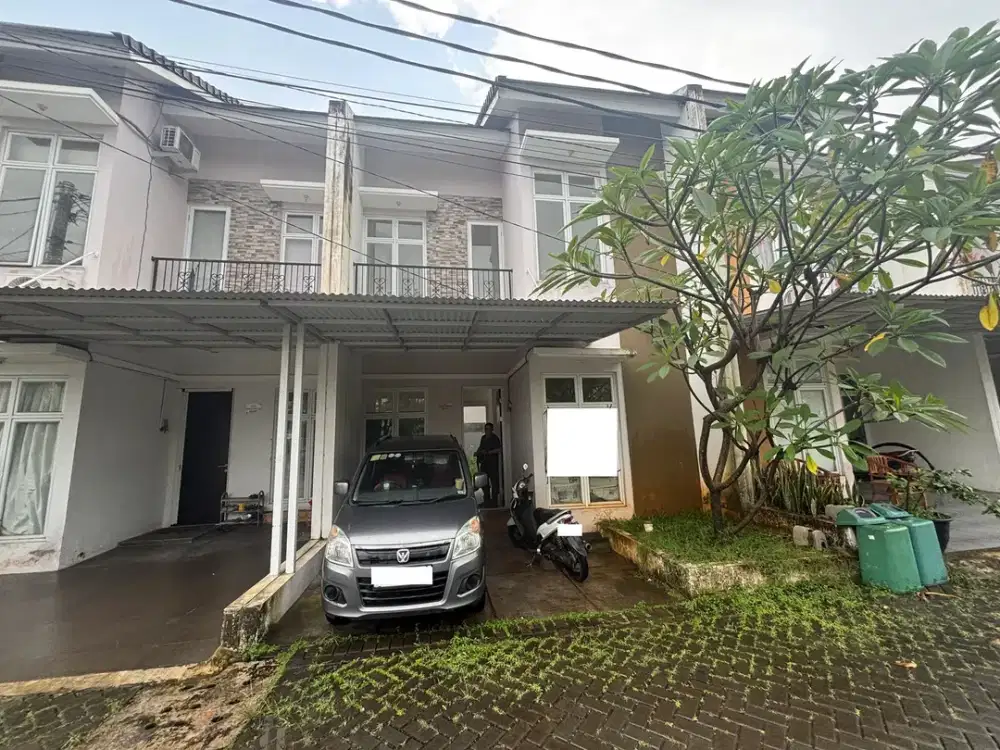 Rumah SHM 2 Lt Siap KPR 15 Mnt ke Scientia Square Park J-41131
