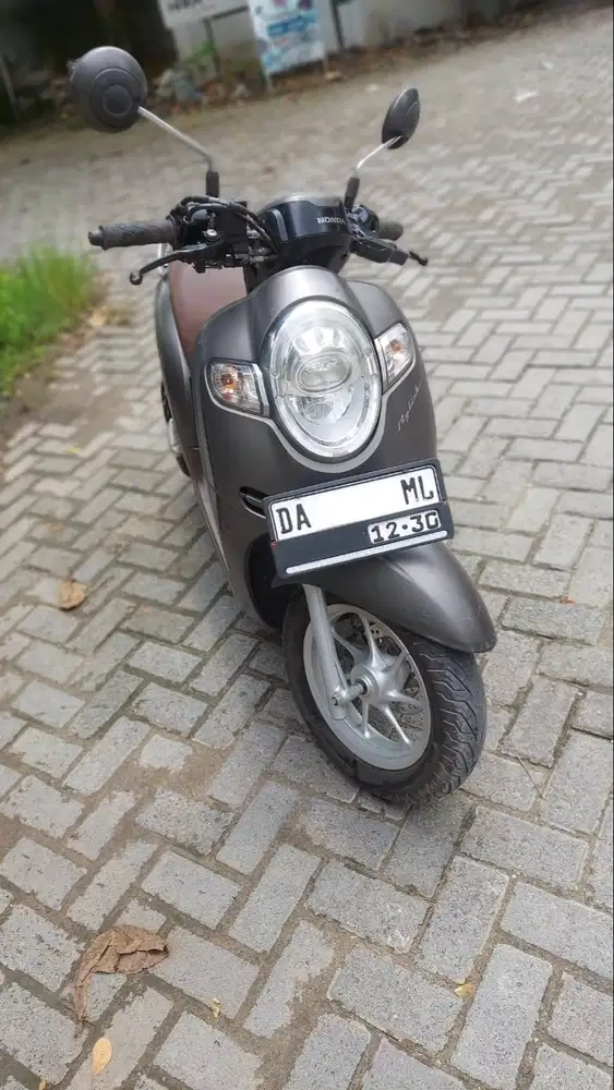 Honda Scoopy Stylish Akhir 2020  Plat Hidup Pajak Panjang