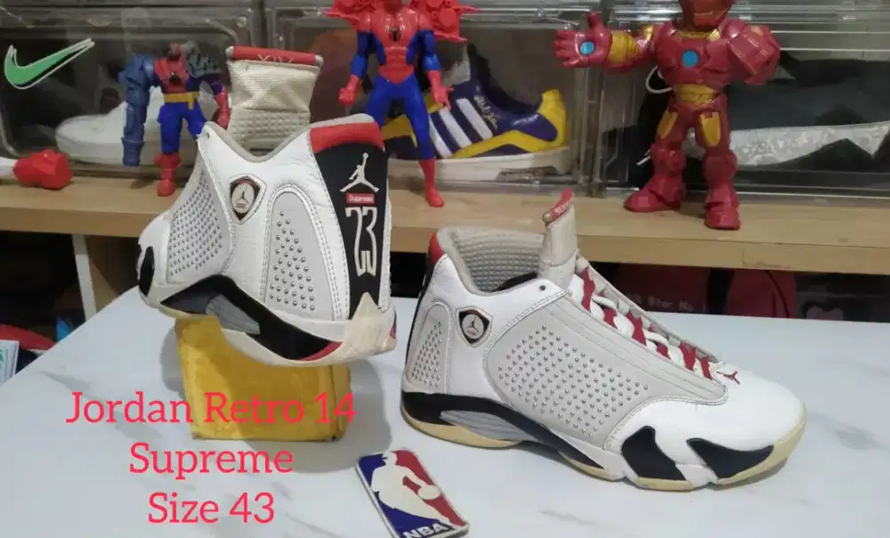 Sepatu Basket Nike Jordan Retro 14 Supreme