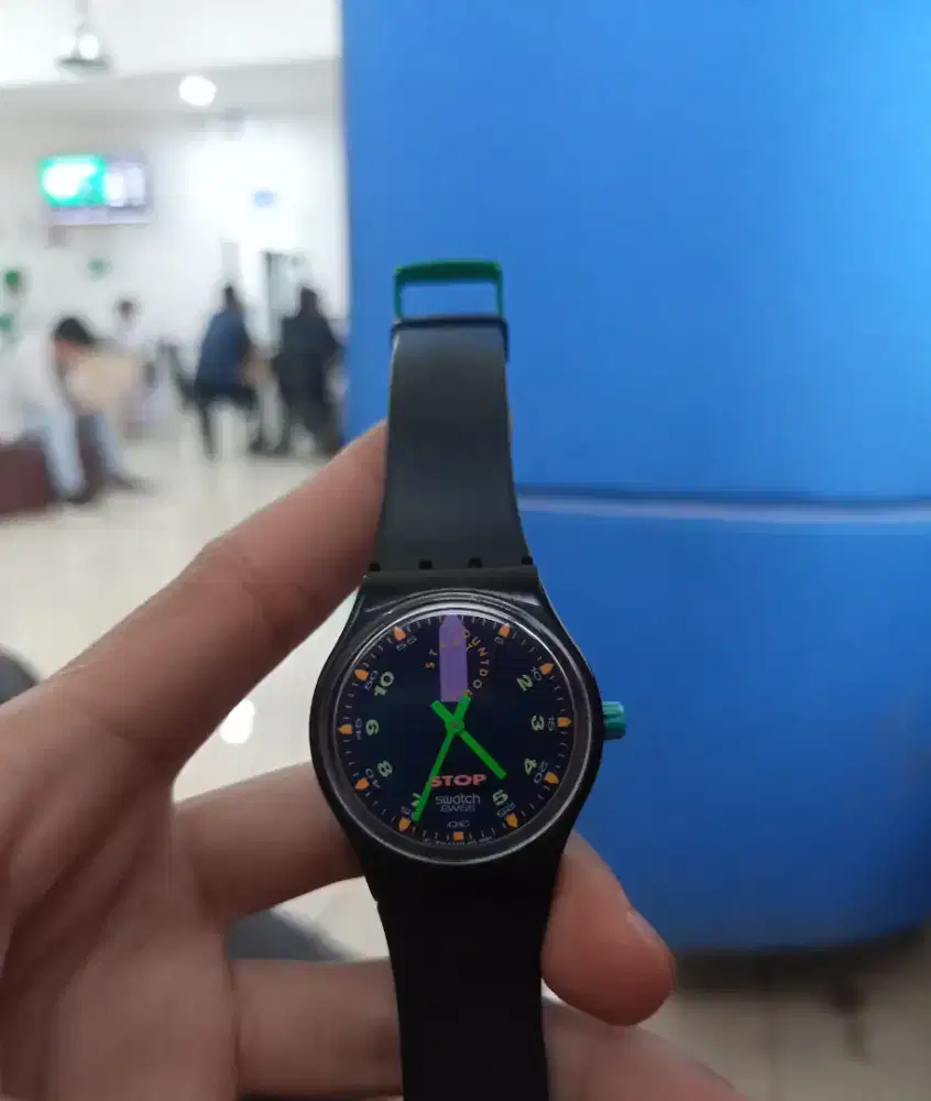 swatch stopwatch 1991