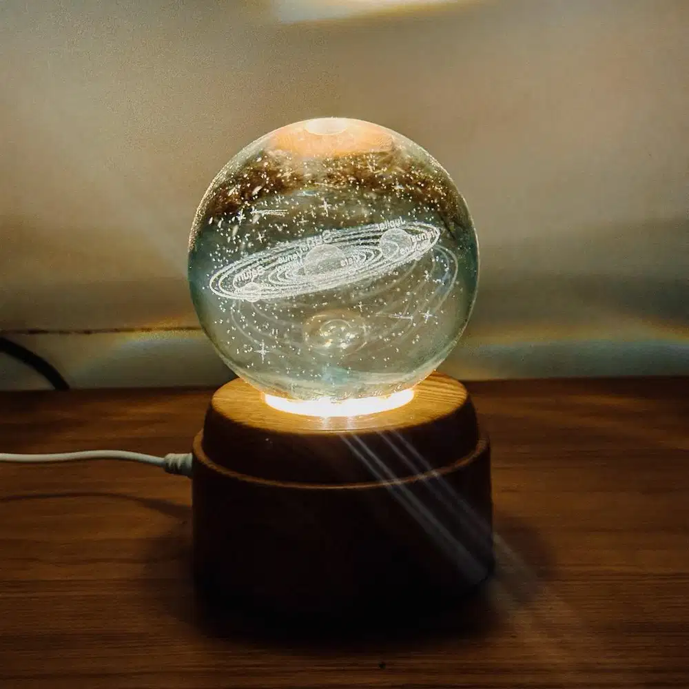 Lampu Hias Tata Surya Mutar 360°