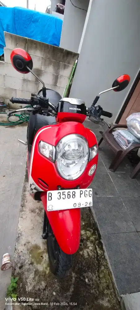 Honda Scoopy Fi 2018