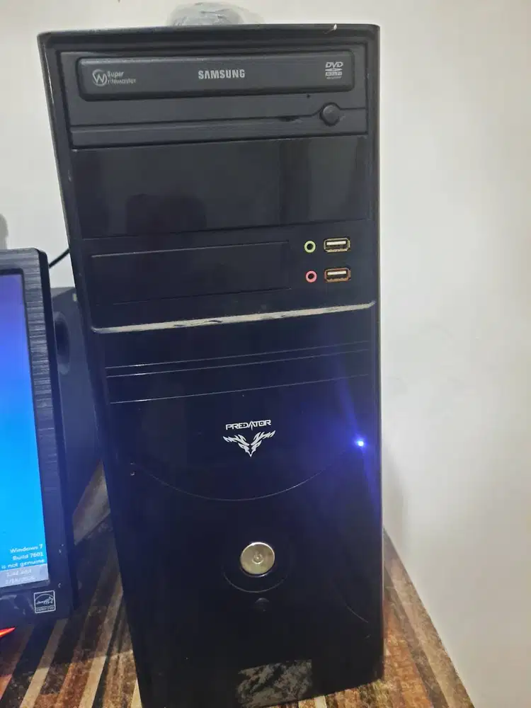 Pc desktop core2duo second murah