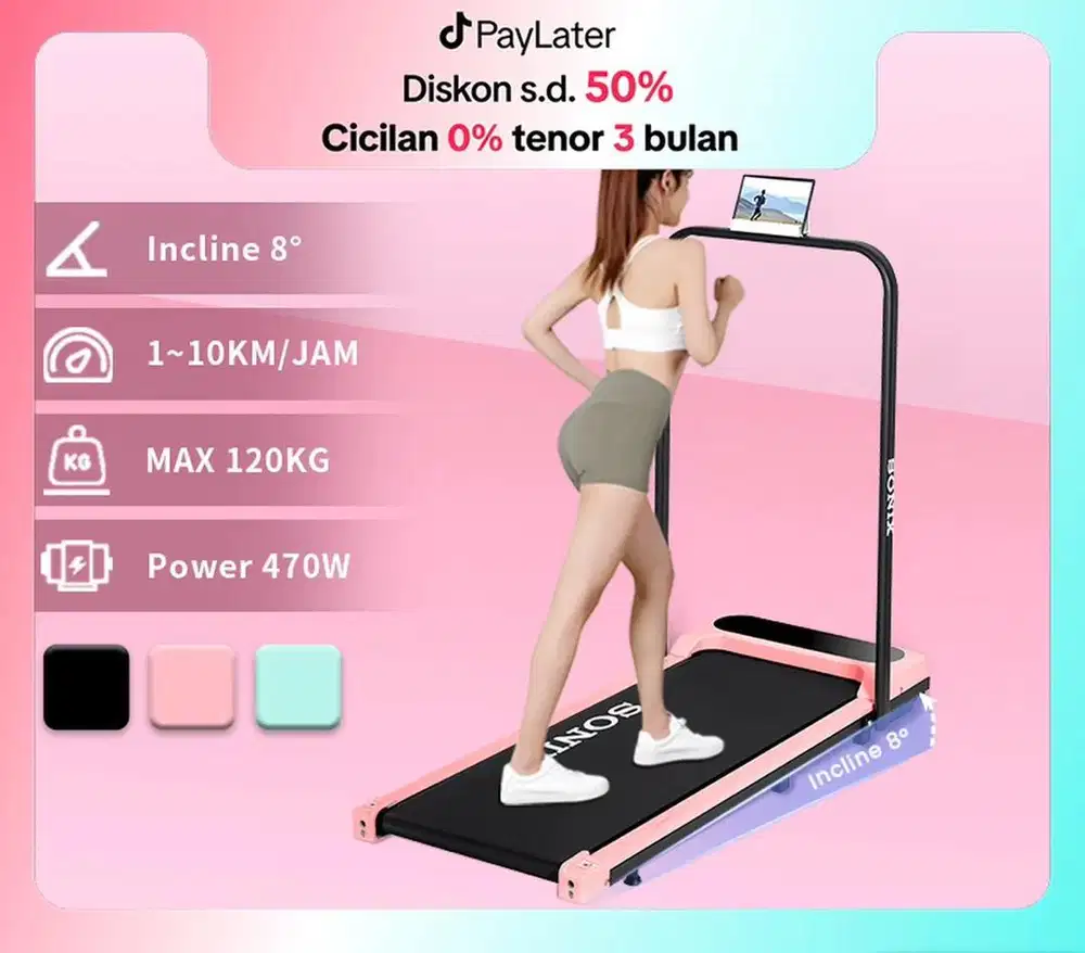 Treadmill Sonix STR 01 Black - BNIB