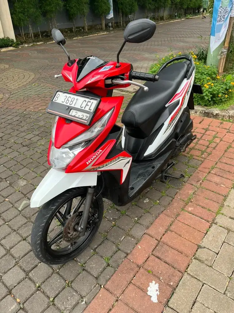 Beat Eco Cbs Iss Merah Putih